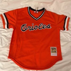 Vintage Cal Ripken Jr. Mitchell and Ness Baltimore Orioles
